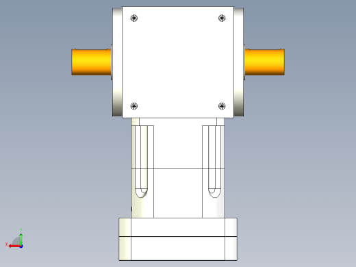 换向器PW170双轴 PGH142-L1 42-114.3-200-M12.stp后视缩略图