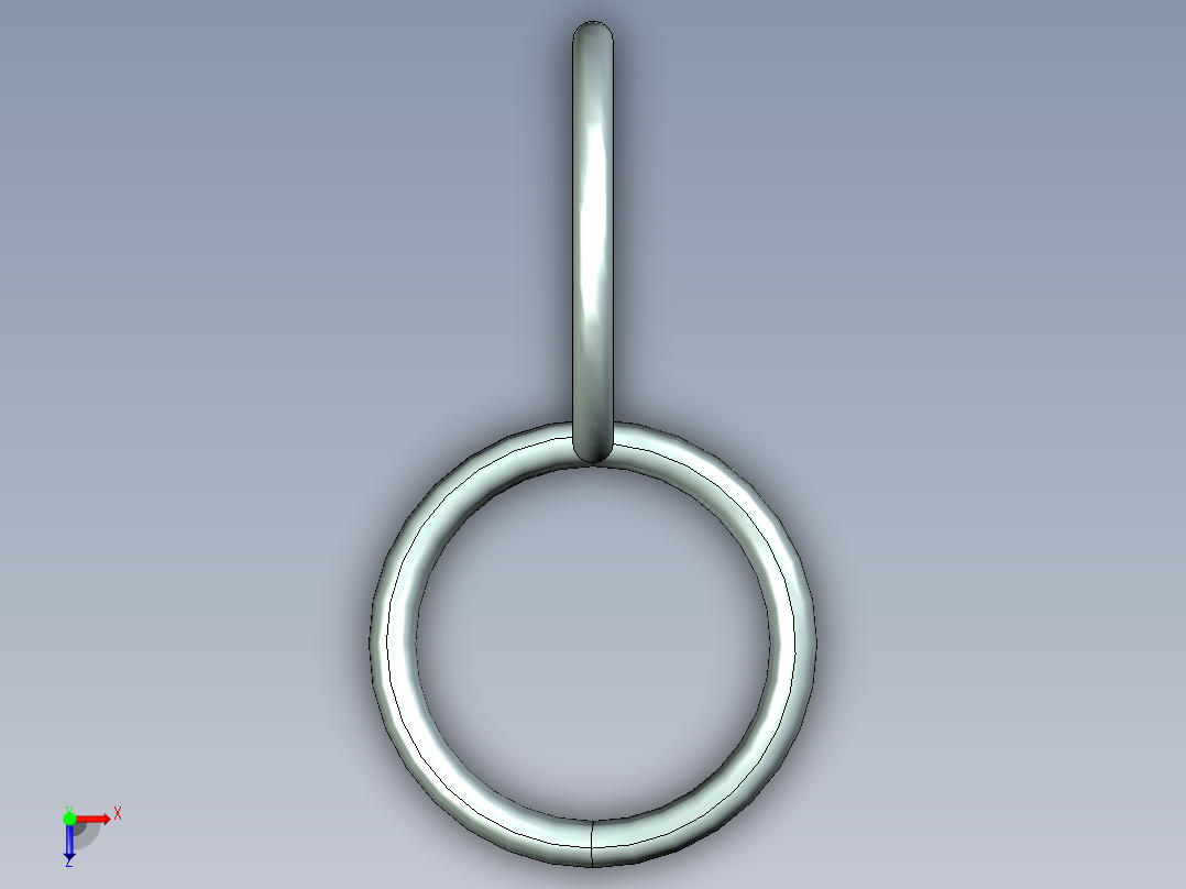 P101-轿车鼓式制动器结构设计及三维catia建模【领从蹄式】俯视图