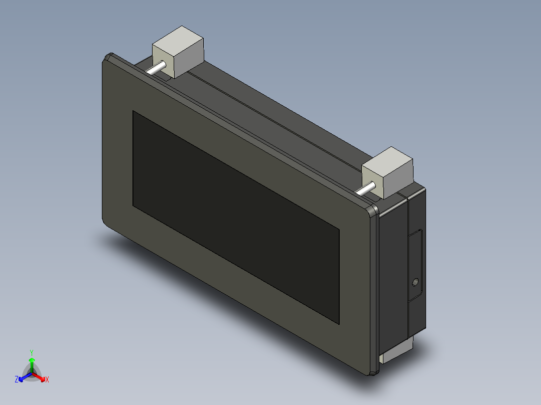 基恩士VT3-W4T(A)_kc图纸模型正等轴测图
