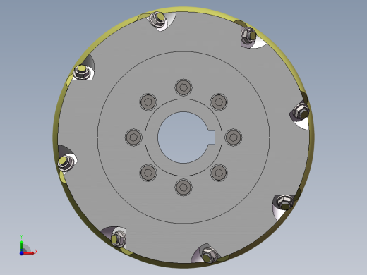 AGV小车用麦克纳姆轮模型551211===20前视缩略图