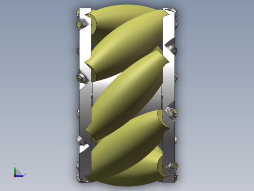 AGV小车用麦克纳姆轮模型551211===20左视缩略图