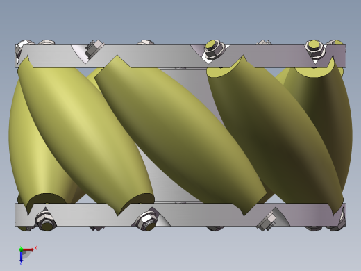 AGV小车用麦克纳姆轮模型551211===20俯视缩略图