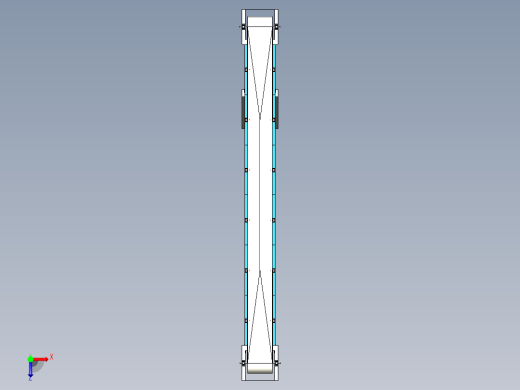 correia completa皮带输送机3D图纸 IGS格式俯视缩略图