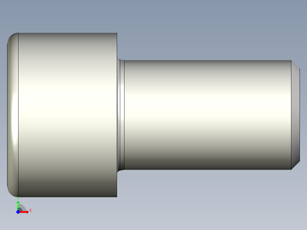 螺钉-DIN_912-M24x40.stp前视图