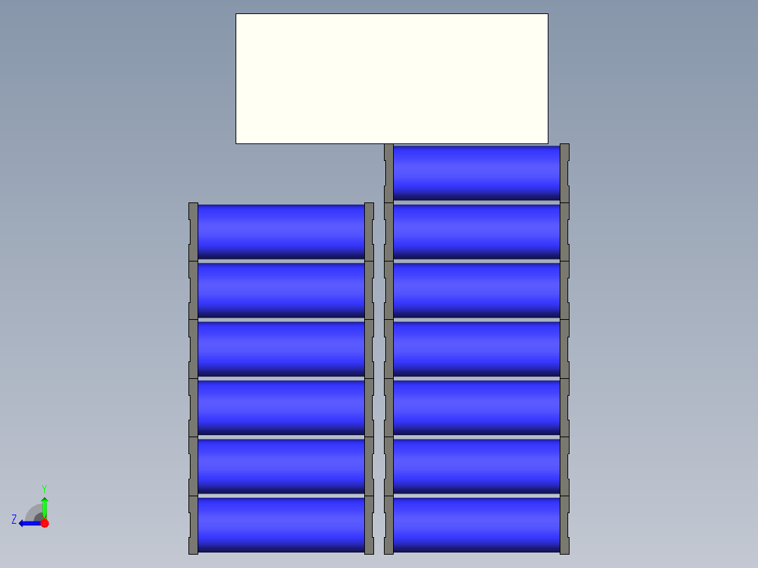 12V-48V电池组PACK样品箱体右视图