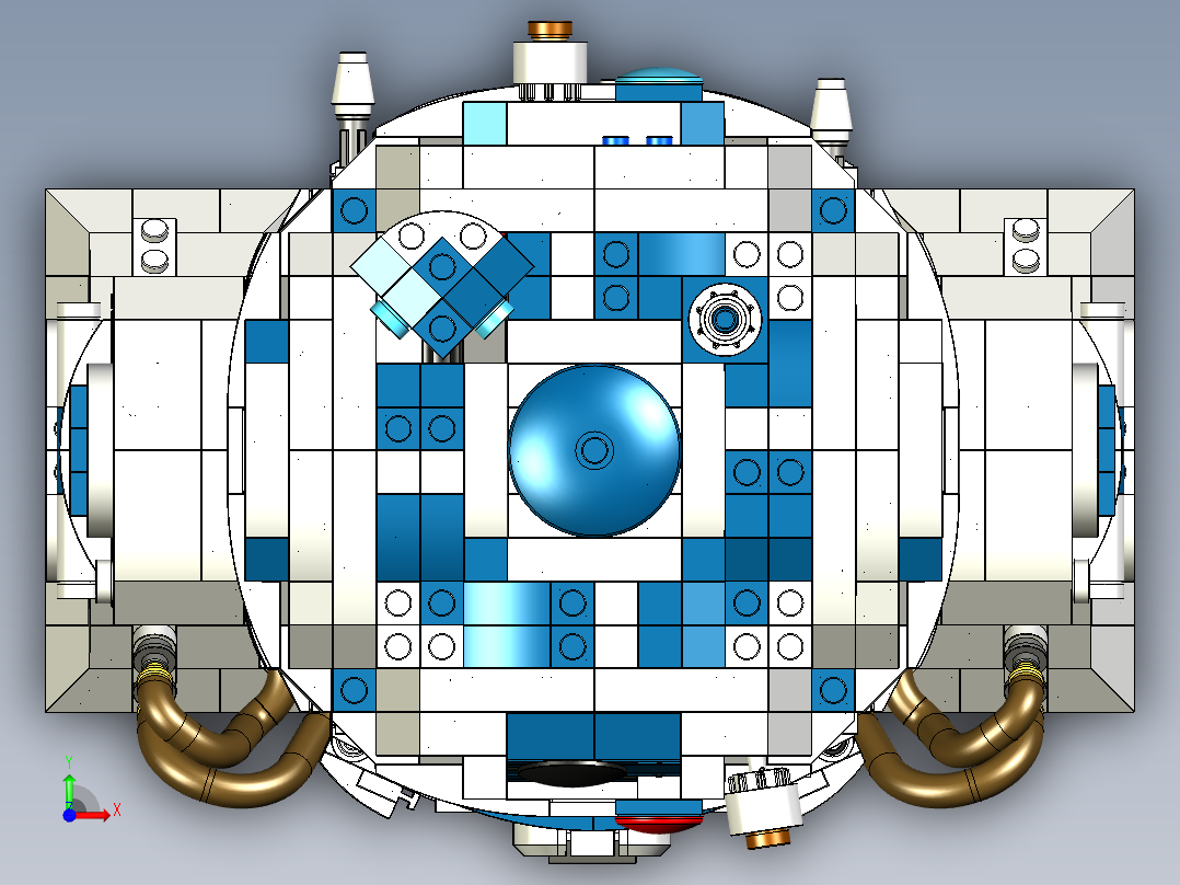R2-D2 套件 75308乐高前视图