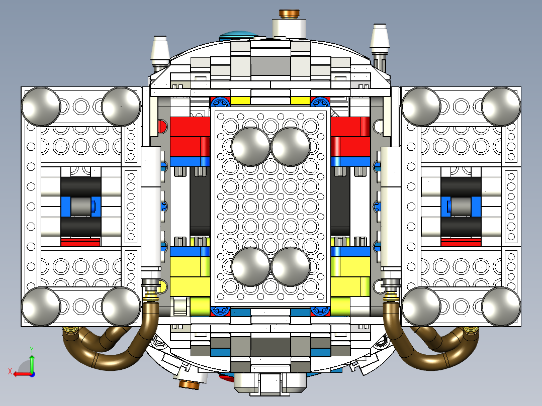 R2-D2 套件 75308乐高后视图