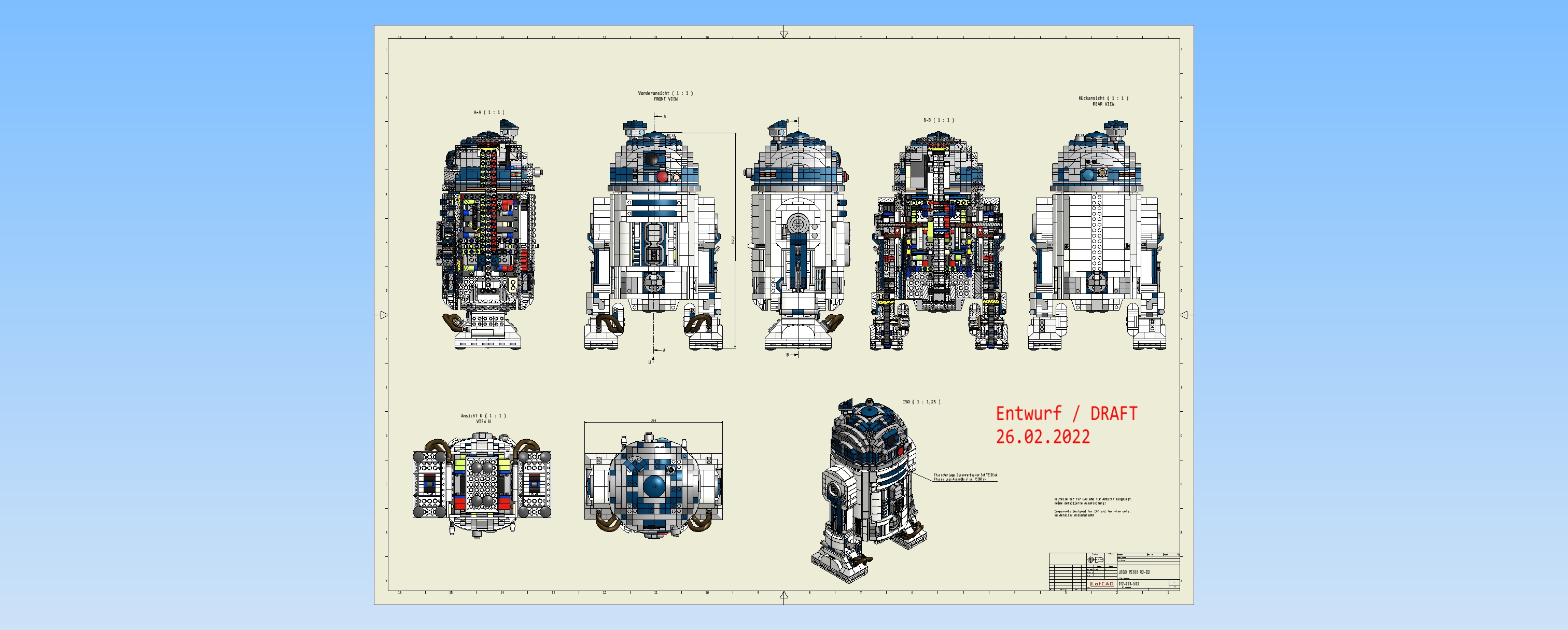 R2-D2 套件 75308乐高