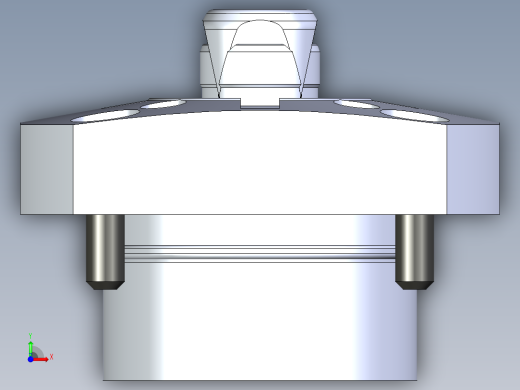 KOSMEKSFH2160-GN多系列多零件图纸模型前视缩略图