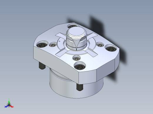 KOSMEKSFH2160-GN多系列多零件图纸模型正等轴测缩略图