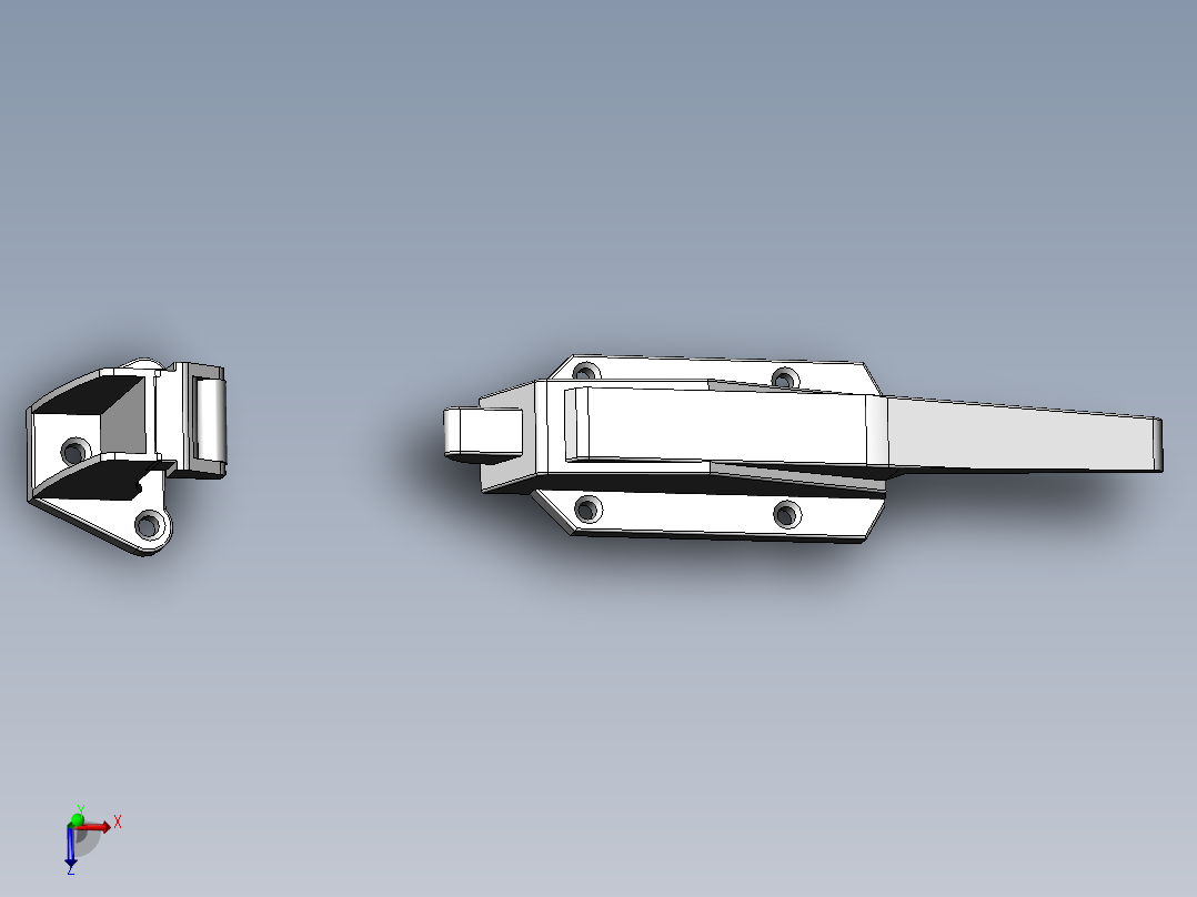 1178安全门锁[TSY1-0706-2G]主视图