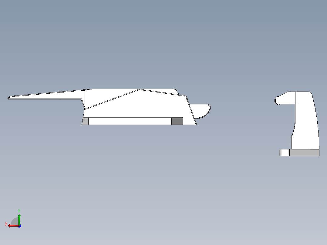 1178安全门锁[TSY1-0706-2G]后视图