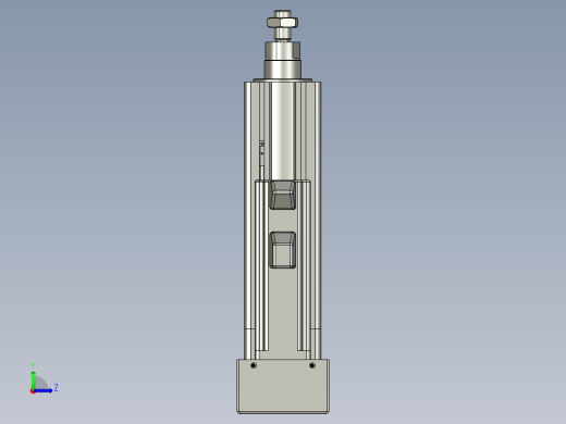 12VZ电动缸-VZ5-S50-BD左视缩略图