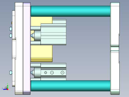 HAZEL-C-笔记本CNC工装夹具三维模型CNC3-0516右视缩略图