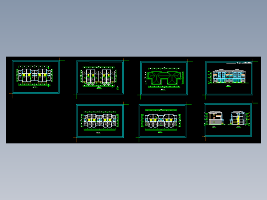 小住宅方案设计图纸