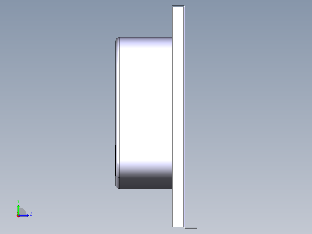 水槽、不锈钢水槽(121)左视图