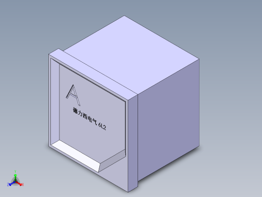 德力西电气 6L2-A正等轴测缩略图