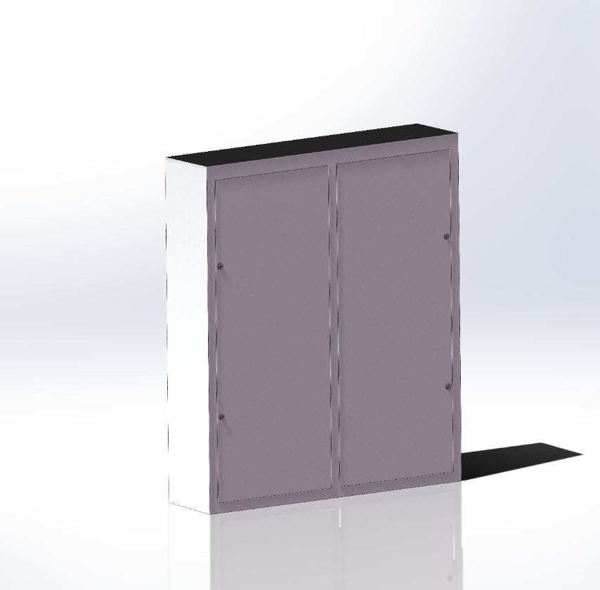 自助取餐柜3D模型