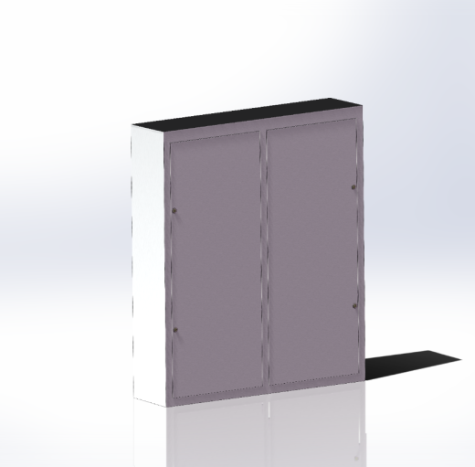 自助取餐柜3D模型缩略图