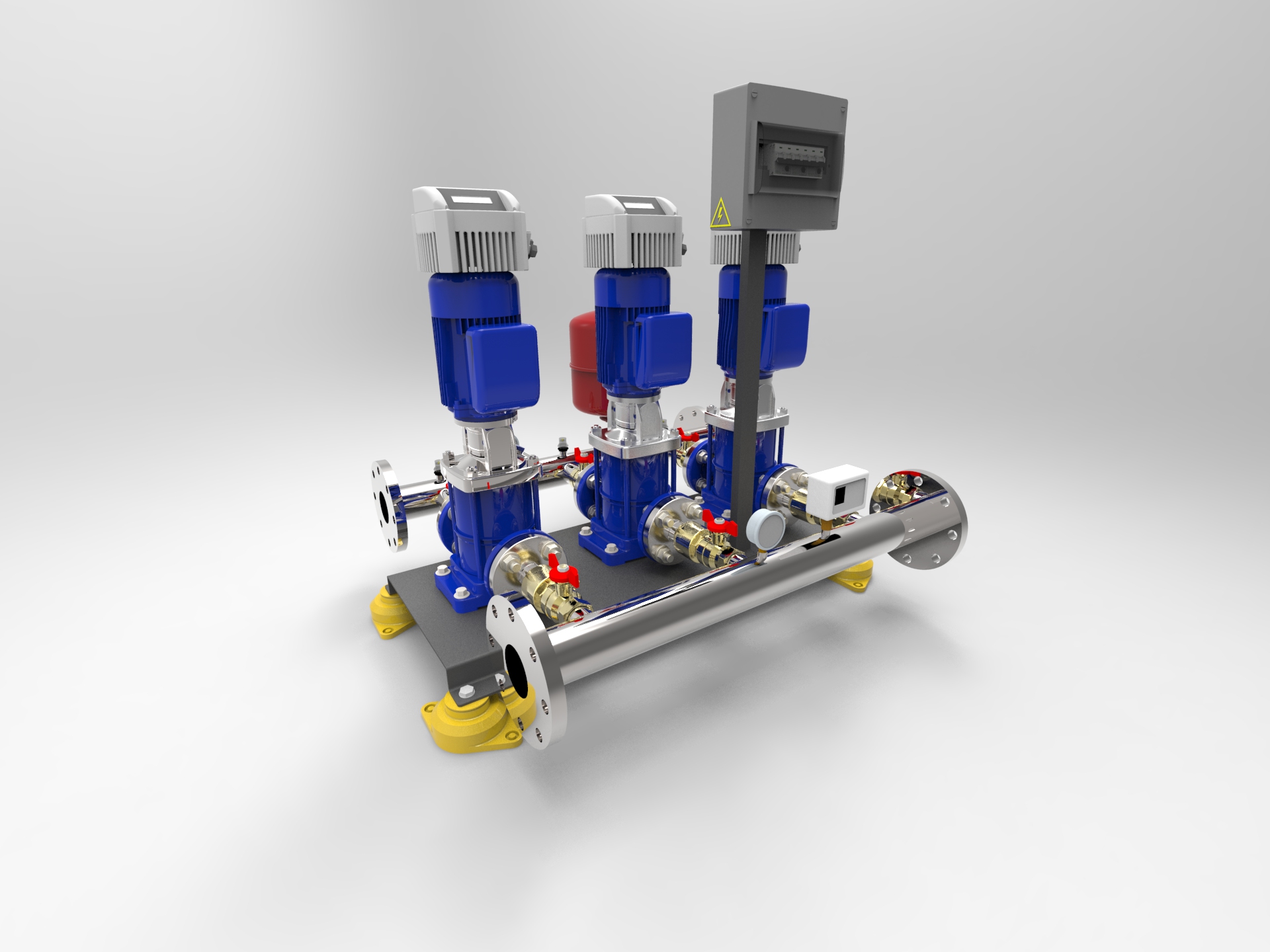 A2003959-多级离心泵e-SV系列的增压频率转换装置