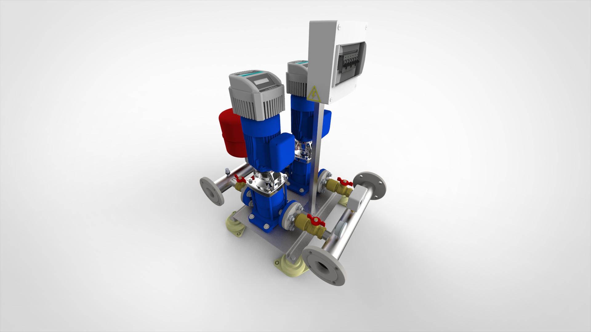 A2003959-多级离心泵e-SV系列的增压频率转换装置