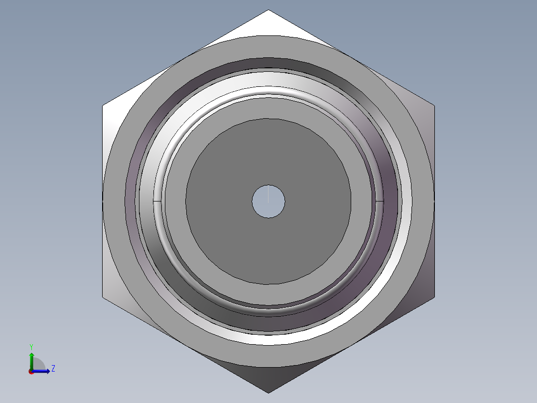 直通变径接头、2D-18-52左视图
