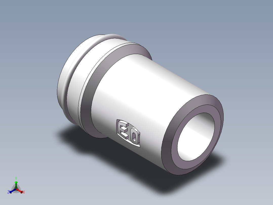 90度焊接接头、SKA30X6正等轴测图