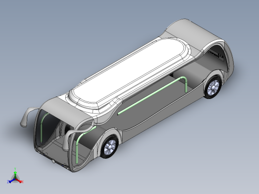 客车、公交车(43)正等轴测缩略图