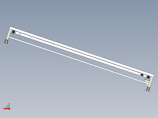 带动力滚筒输送线设计后视缩略图