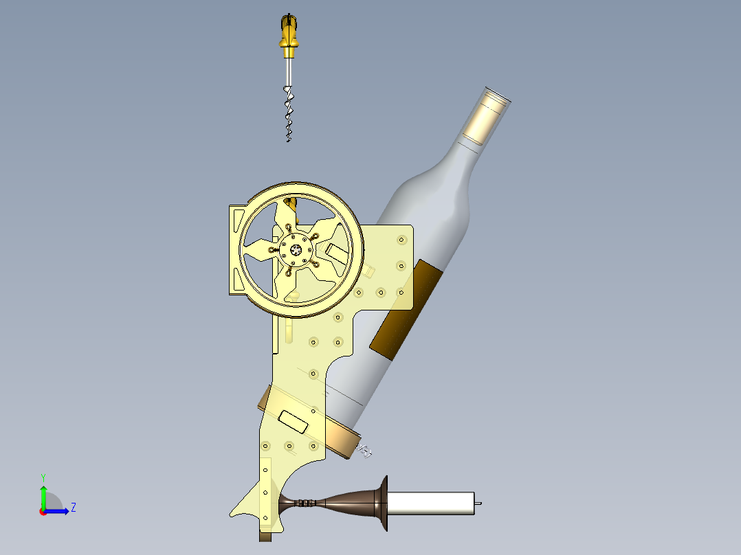 葡萄酒佳能1左视图