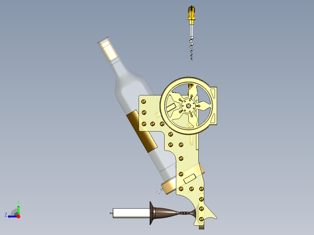 葡萄酒佳能1右视图