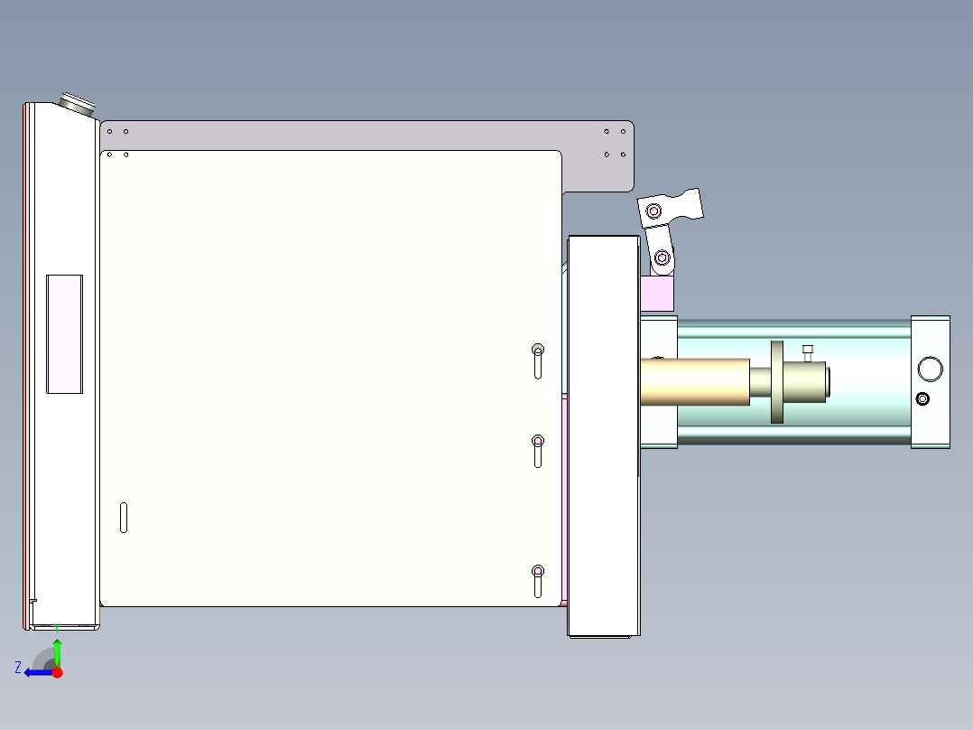 BM-520 垫片自动整形压平机右视图