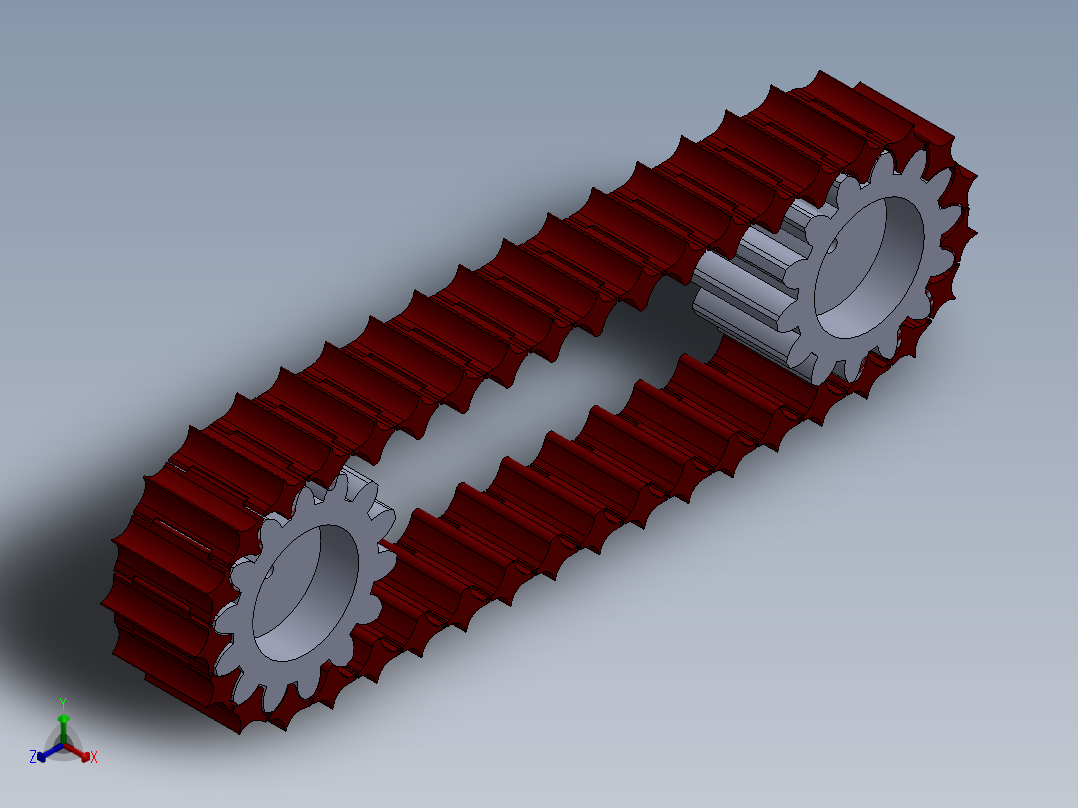 探测车正等轴测图