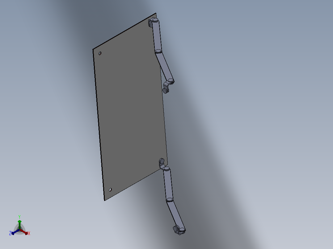 工作台sovella-table-design-2--stp sw stl正等轴测图