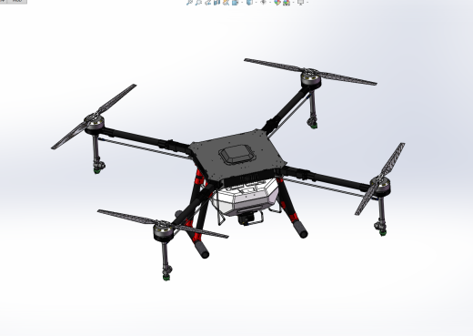 1500mm四旋翼植保无人机缩略图