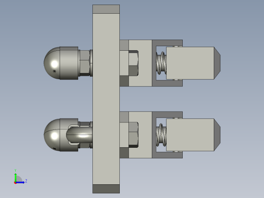 100A-135x105x15二极充电刷块充电间距40mm左视缩略图