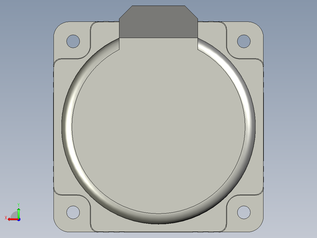 凯阳无刷电机500W后视图