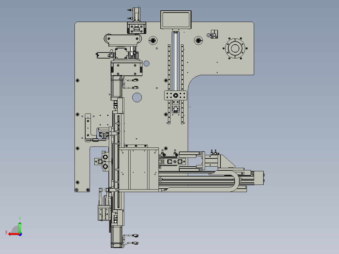 NM16076-01包膜机构后视图