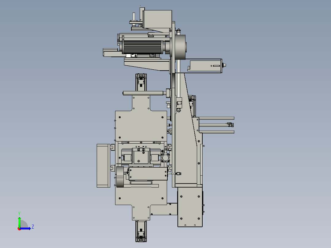 NM16076-01包膜机构左视图