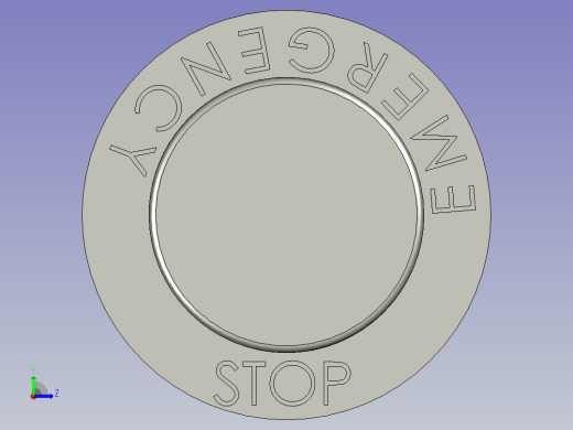 LA42天逸红色22急停开关左视缩略图