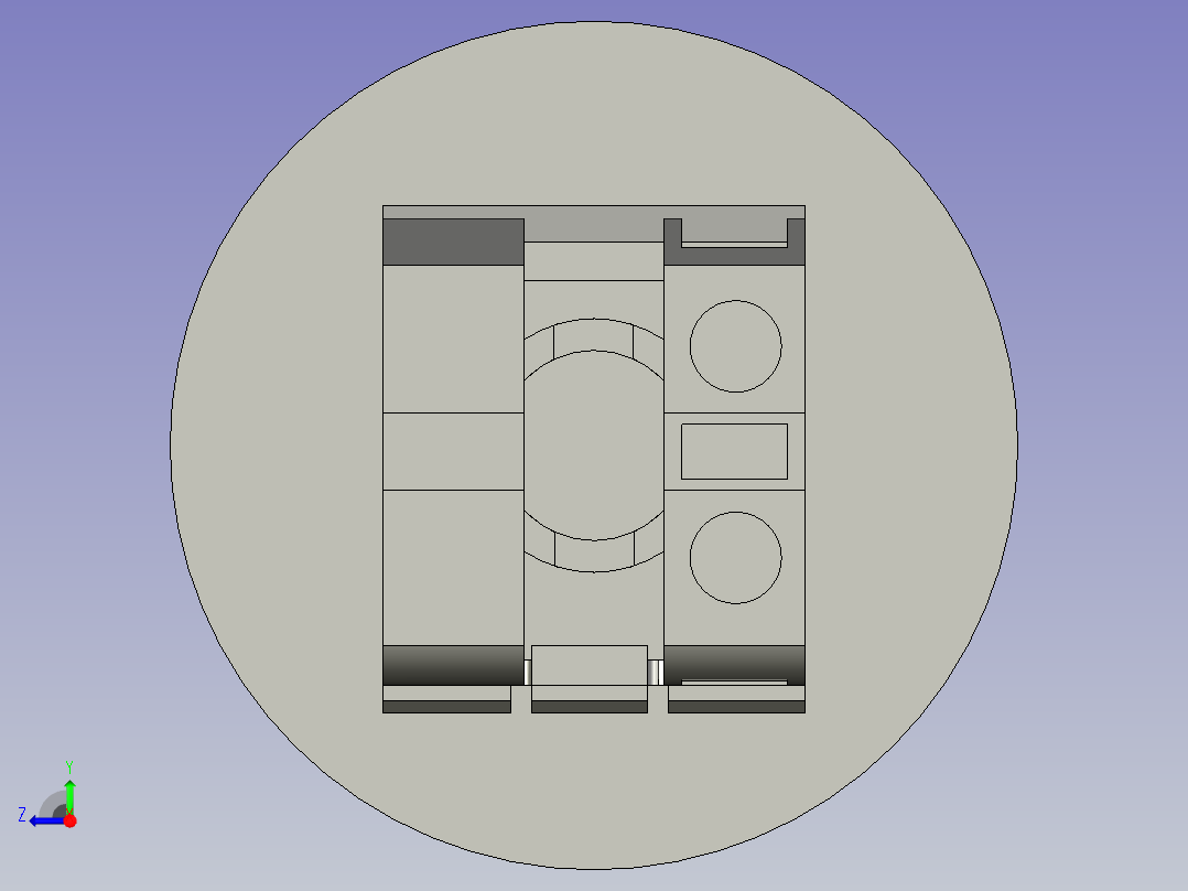 LA42天逸红色22急停开关右视图