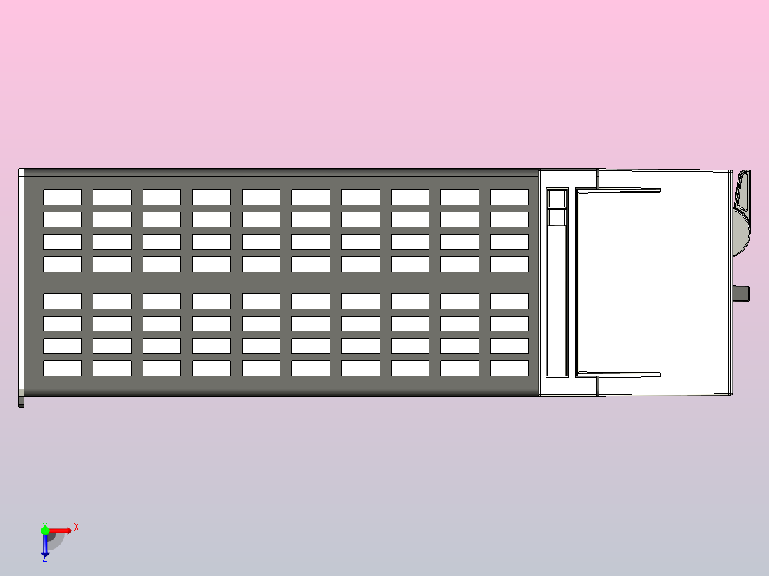 AX8108倍福 伺服驱动器ax8000俯视图