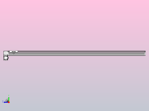 皮带直线轴半封闭可选导轨TPA-HNB-140D-120-L1950-LP-Y-P40-N3右视缩略图