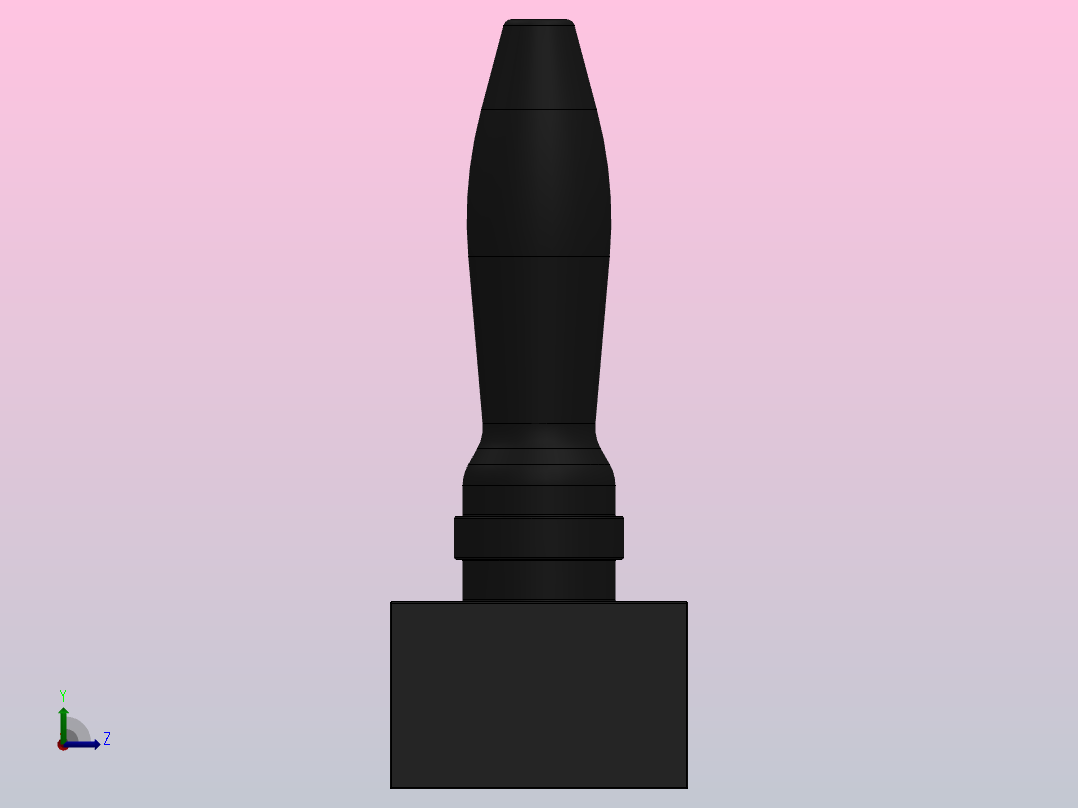 3H210-06手扳阀[3H210-06]左视图