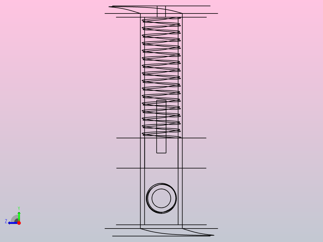 实验室废水处理系统右视图