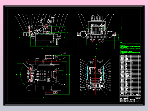 水域污染物清理船CAD
