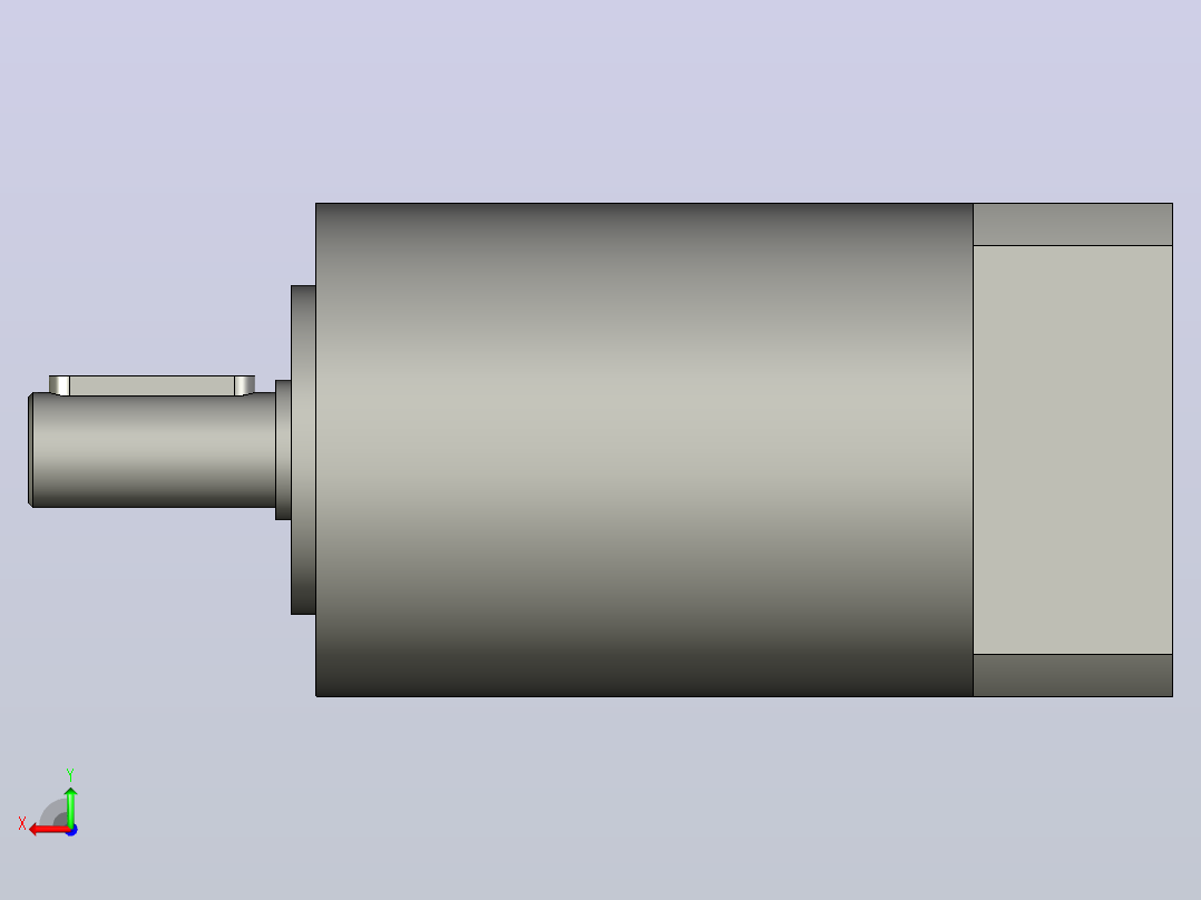 间隙减速器gearbox_gbx060025k_gbk_060_055_0_f后视图