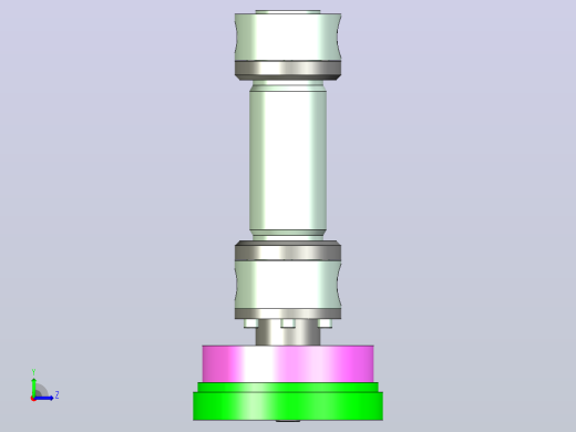 液压夹具设计（C4）（UG+CAD+说明书）左视缩略图