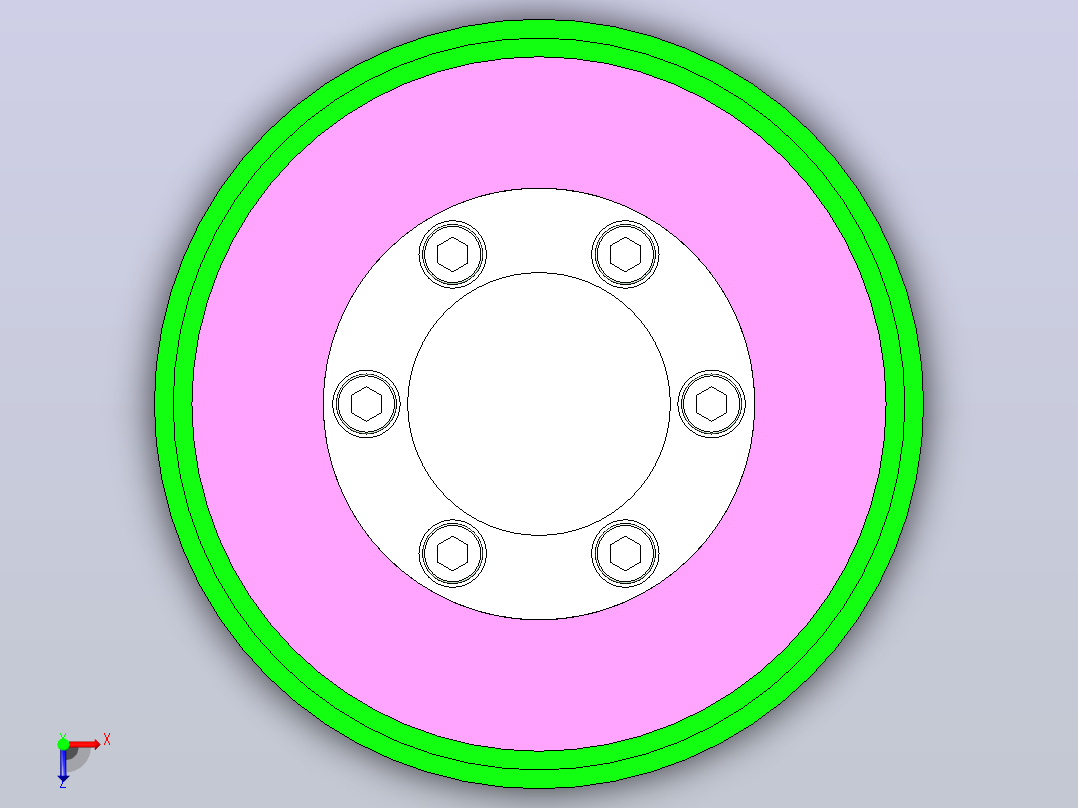液压夹具设计（C4）（UG+CAD+说明书）俯视图