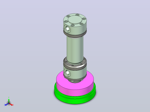 液压夹具设计（C4）（UG+CAD+说明书）正等轴测缩略图